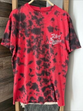 🆕 Alice In Chains Tie Dye Band Tee